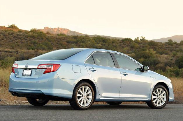 ข้อมูลจำเพาะของ Toyota Camry