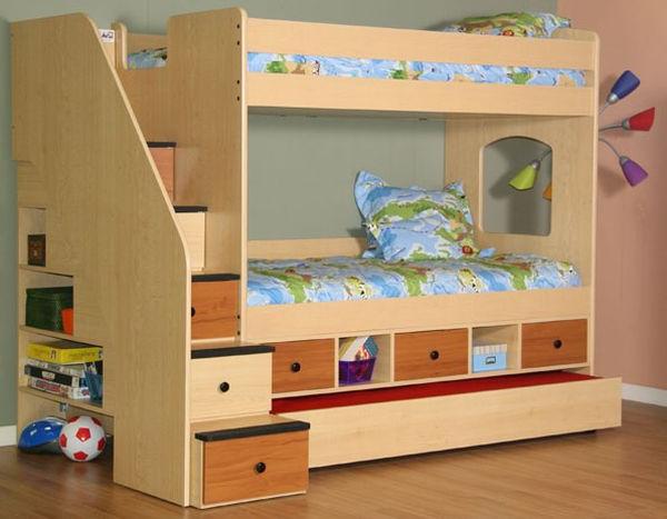 Bed-loft "Baby" - เฟอร์นิเจอร์สำหรับคนเล็ก ๆ