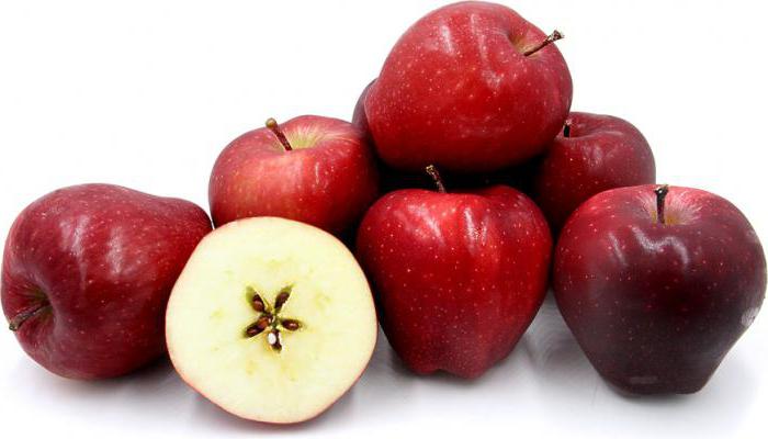 คำอธิบายของความหลากหลาย Red Delicious แอปเปิ้ลที่มีอายุการเก็บรักษานาน