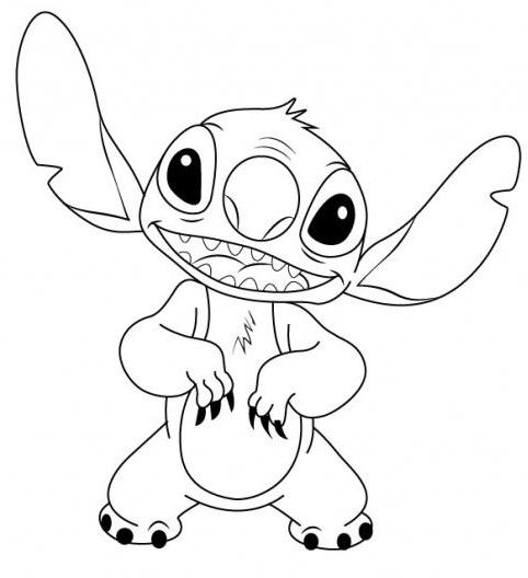 วิธีการวาด Stitch? การ์ตูน 