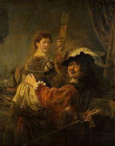 Rembrandt ภาพวาดที่มีชื่อ 