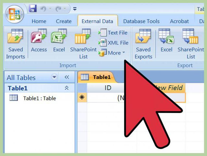 การเข้าถึงคืออะไร การสร้างฐานข้อมูลใน Microsoft Access