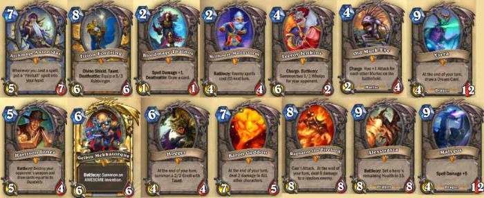 Hearthstone: สร้างการ์ดรับดาดฟ้าและรับตำนาน