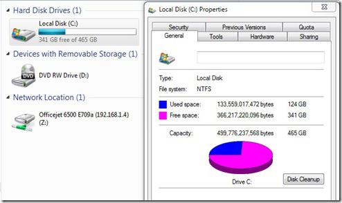 วิธีการลบโฟลเดอร์ Windows.old จากดิสก์ระบบ