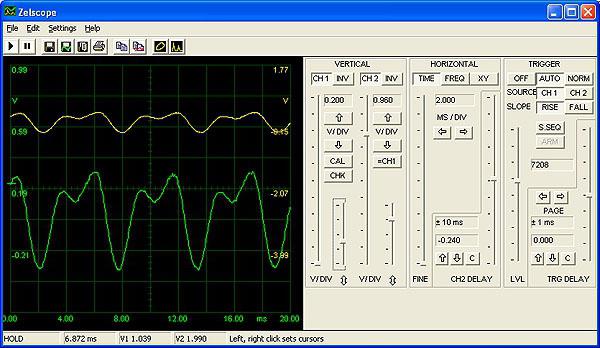 วิธีการทำ oscilloscope จากการ์ดเสียง