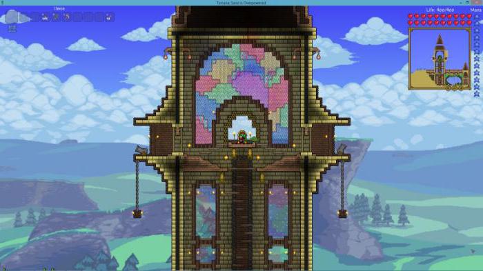 รายละเอียดเกี่ยวกับวิธีติดตั้งแผนที่บน "Terraria"