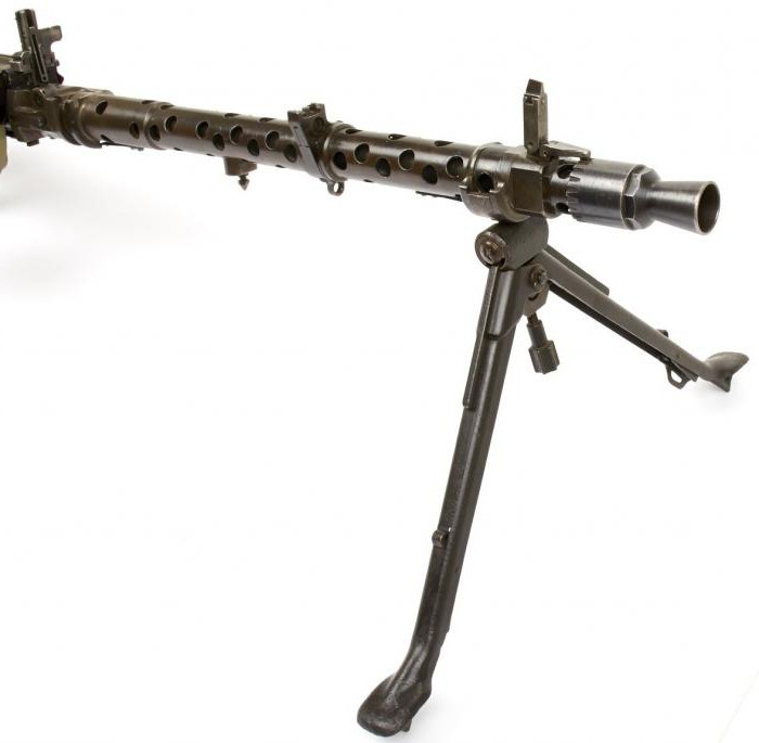 เยอรมัน MG-34 ปืนกลของสงครามโลกครั้งที่สอง