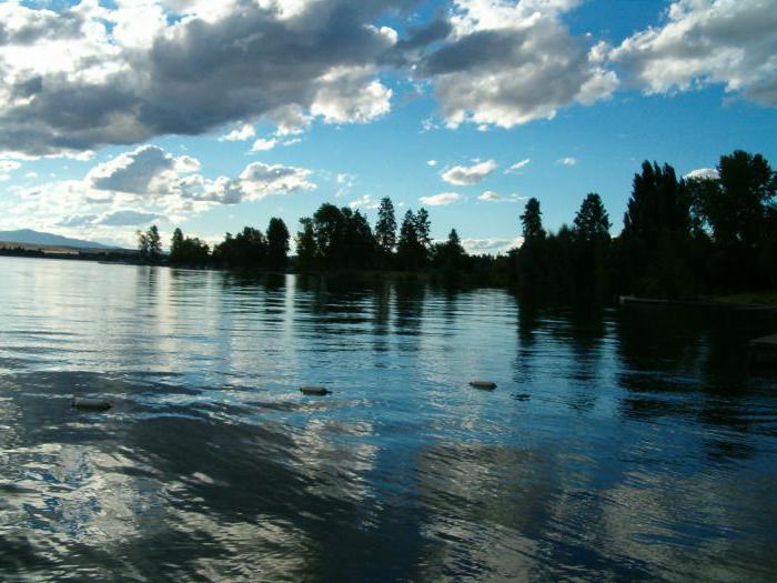 Lake Flathead, สหรัฐอเมริกา: อธิบาย, ภาพถ่าย