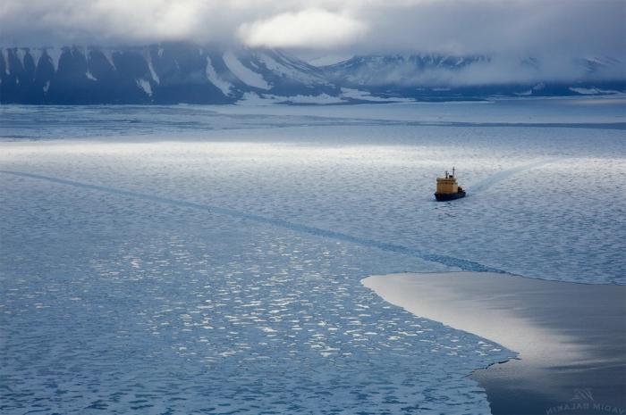 มหาสมุทรที่เล็กที่สุดคืออาร์กติก