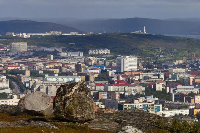 เมือง Murmansk อยู่ที่ไหน? เส้นแวงและความกว้างของ Murmansk