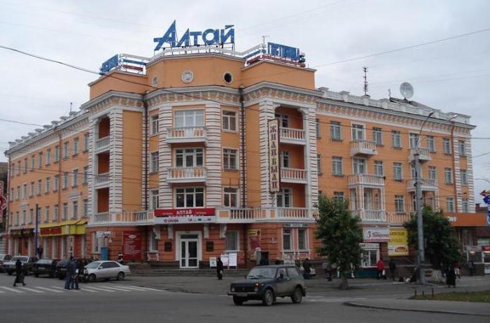 โรงแรม altai barnaul