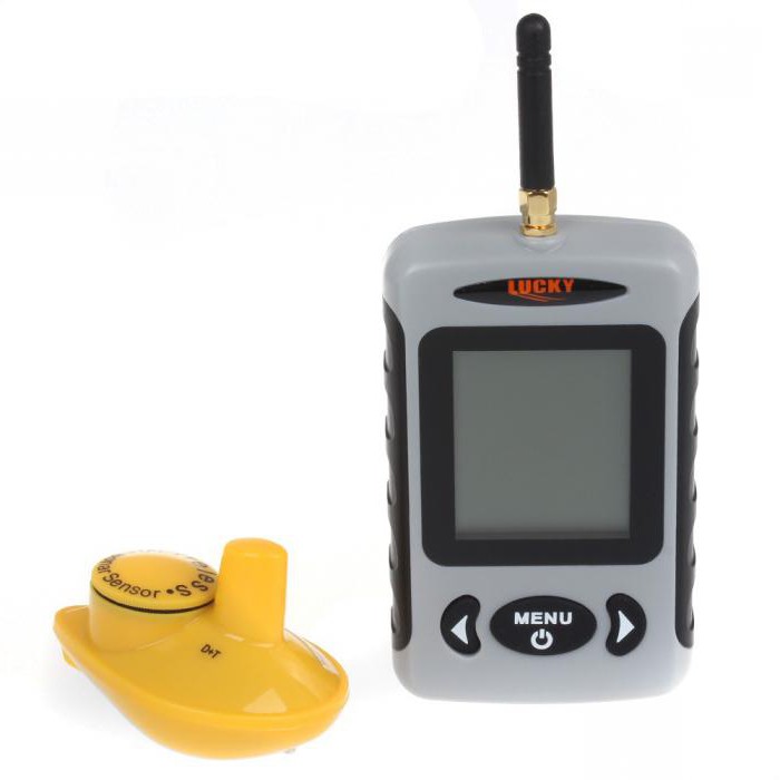 Sounder Lucky Fish Finder 718: บทวิจารณ์คำแนะนำรายละเอียด ค้นหาปลาไร้สายสำหรับตกปลา