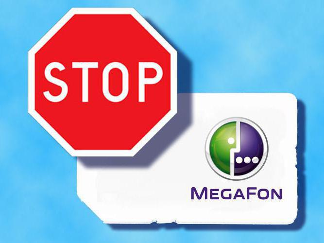 การบล็อกหมายเลข MegaFon: สาเหตุหลัก